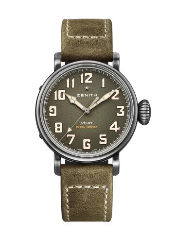 Review Zenith Pilot Type 20 Special Edition Aged Replica Watch 11.1943.679/63.C800